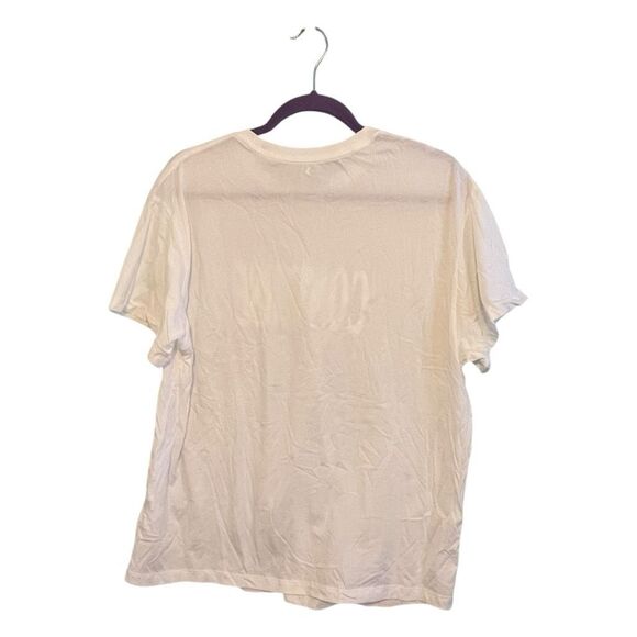 Converse Tie Dye Logo Graphic Tee White Green Cotton Knit Short Sleeve XXL - Picture 3 of 6